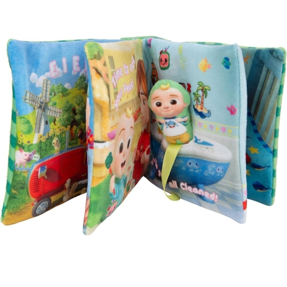 CoComelon Nursery Rhyme Singing Time Plush Book - Picture 4 of 5